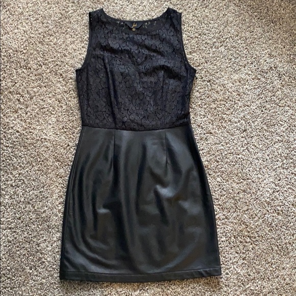 Jack by BB Dakota Dresses & Skirts - Jack BB Dakota lace vegan leather dress